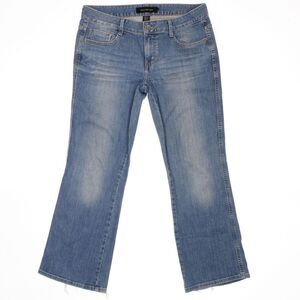 Calvin Klein Jeans Ultimate Bootcut Womens Size 12 Blue Denim Measures 33 x 28